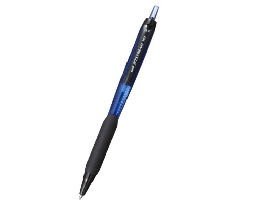 Ручка шариковая Uni автомат JetStream SXN-101-07 0,7 мм, синяя "Дава"