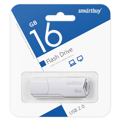 Накопитель Flash Drive USB 2.0 Smart Buy 16Gb Clue "Дава"