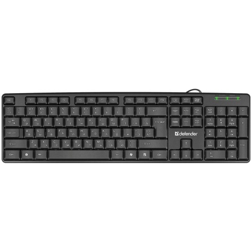 Клавиатура Defender Element HB-520, черный 45522/511790 "Дава"