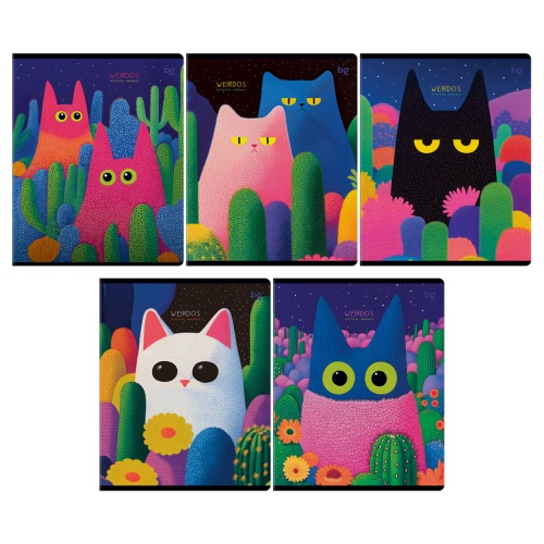 Тетрадь 48л. кл. Т5ск48_вл 08524 Странные животные "Дава"