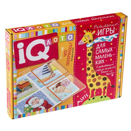 Игра настольная Лото IQ Что потерялось? Находим детали 29158 "Дава"