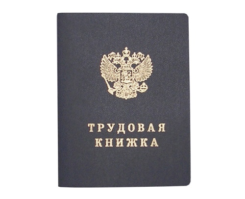 Книжка Трудовая в твердой обложке "Дава"