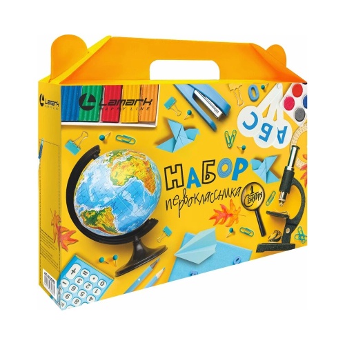 Коробка Набор первоклассника Lamark 60381 №3, без наполнения "Дава"