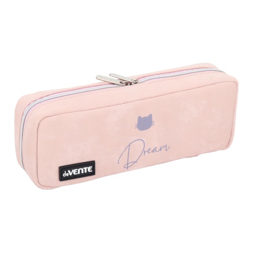 Пенал-косметичка deVENTE 21*9*5см, 7020611 Моя мечта. персиковый "Дава"