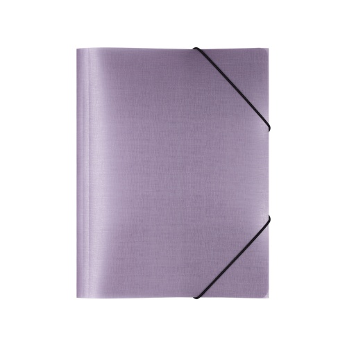 Папка пластиковая на резинках А4 Expert Complete Trend ICEberries EC210420072, ежевика "Дава"