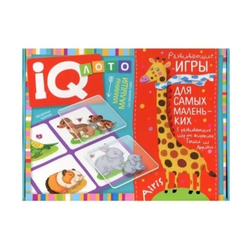 Игра настольная Лото IQ Мамины малыши. Составляем пары 29151 "Дава"