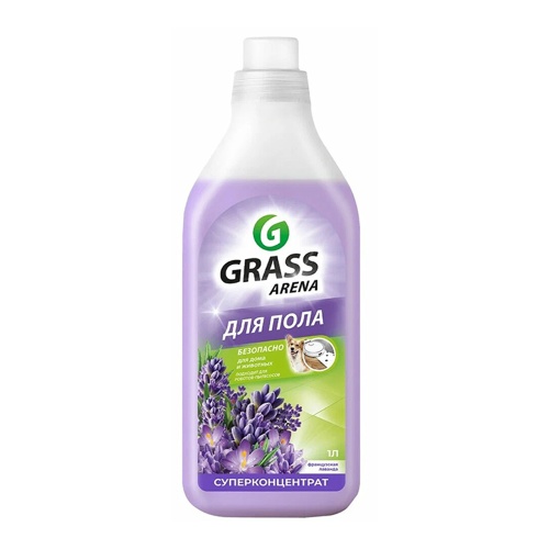 Средство моющее для пола Grass 125905 Лаванда1л ЧЗ "Дава"