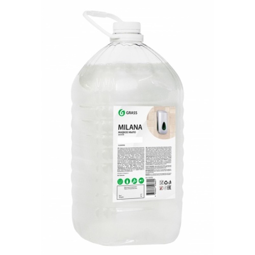 Мыло жидкое 5л Grass Milana 125352 Жемчужное ПЭТ ЧЗ "Дава"