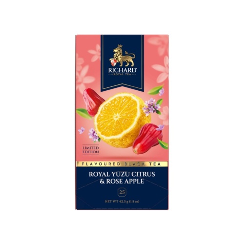 Чай Richard (Ричард) Royal Yuzu Citrus&RoseApple 25п*12 "Дава"