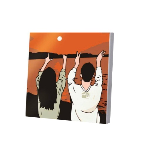 Набор для творчества Draw Me! 156-HB3458 картина по номерам Couple in love 20*20см "Дава"