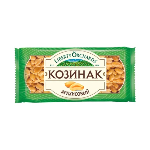 Козинак Liberty Orchards, Арахисовый 150г "Дава"