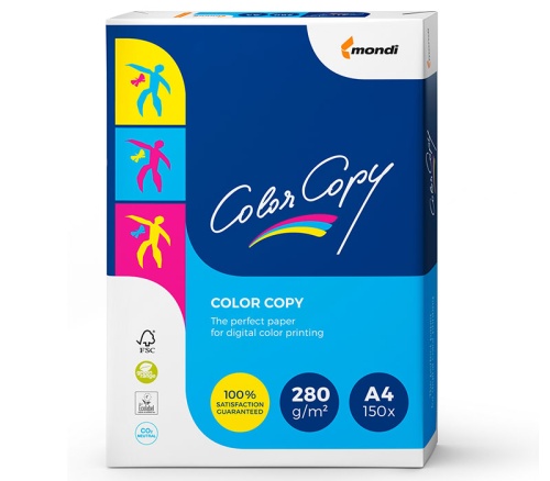 Бумага Color Copy А4 280г 150л 161% (CIE) "Дава"