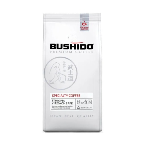 Кофе Bushido (Бушидо) Speciality молотый 227г, м/у "Дава"