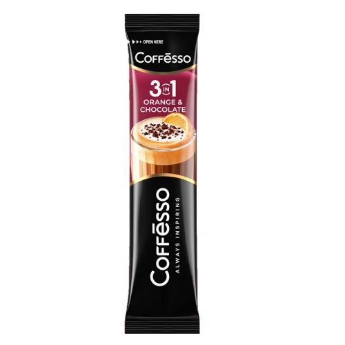 Кофе Coffesso (Кофессо) коф.напиток Orange & Chocolate 3в1 "Дава"