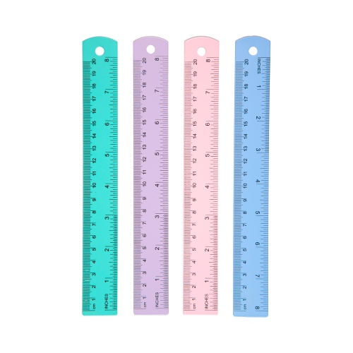 Линейка металлическая 20см. deVENTE 5091532 Pastel "Дава"