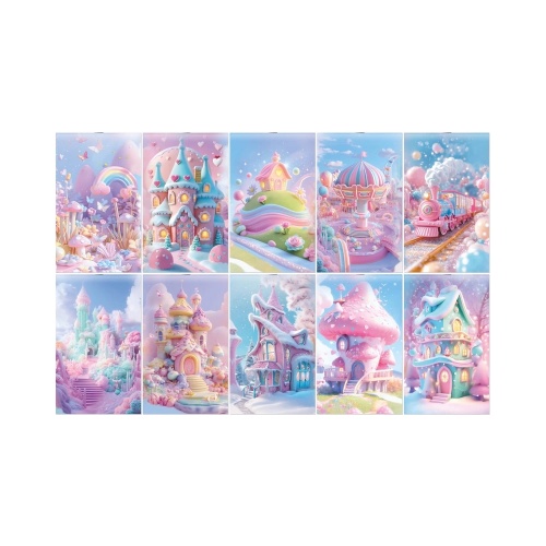 Блокнот А6/30л на скрепке NB0252 Сказка "Дава"