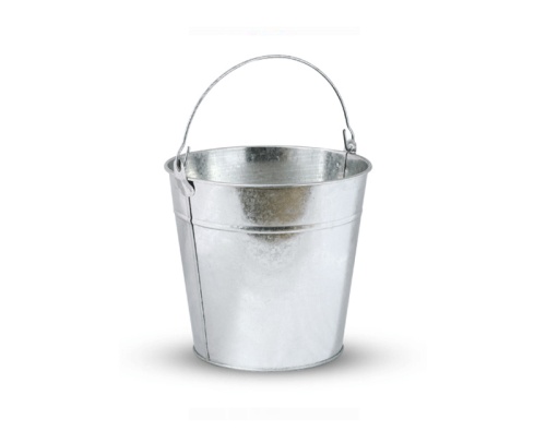 Ведро 12л без крышки, оцинкованное, 600562 "Дава"