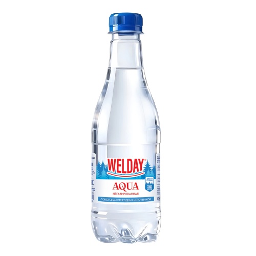 Вода газированная питьевая Welday Aqua Седьмой исток 0,5л 624715 "Дава"