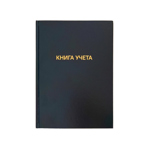 Книга учета 144л/А4 deVENTE 2056461 клетка, блок офсет "Дава"