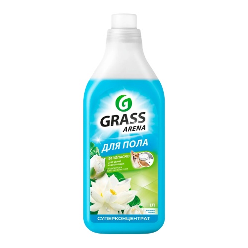 Средство моющее для пола Grass 125184 Водяная лилия 1л ЧЗ "Дава"