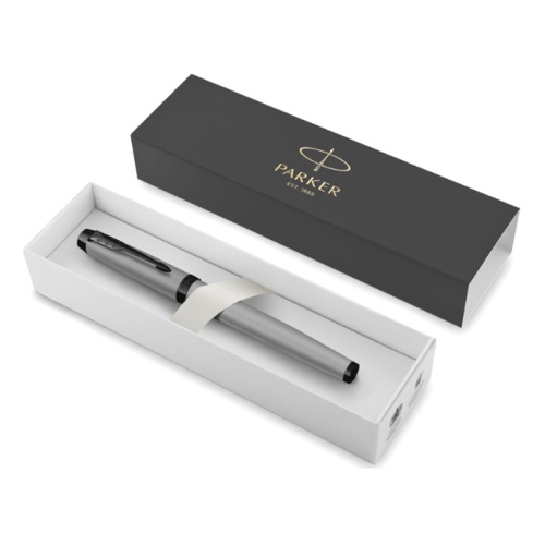 Ручка Parker IM Core Achromatic Grey F317 - перо 2127619 "Дава"