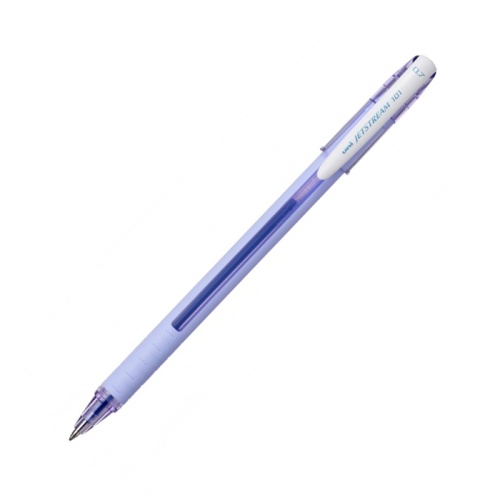 Ручка шариковая Uni JetStream SX-101-07FL цвет корпуса-лаванда узел 0,7 мм, линия 0,35 мм, синяя "Дава"
