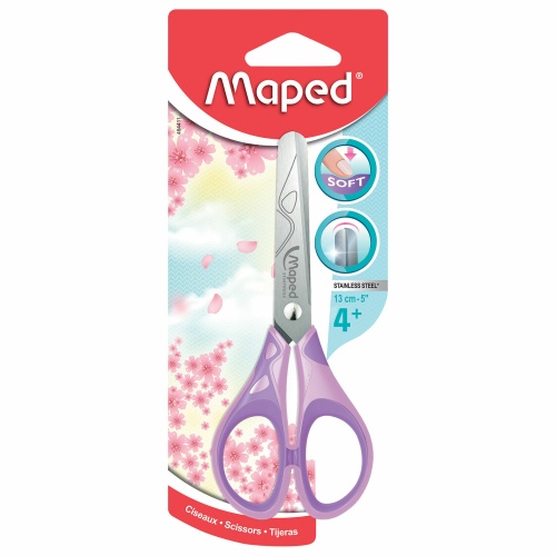 Ножницы 13см Maped Essentials Soft 464411 "Дава"