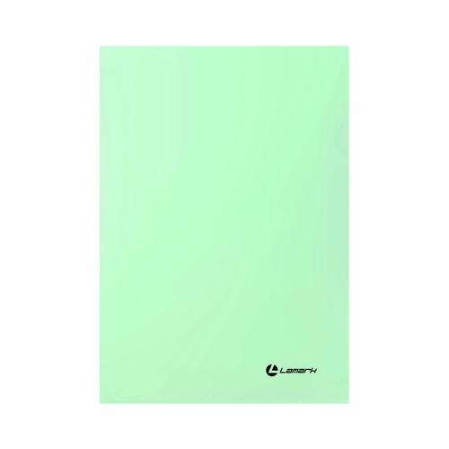 Папка-уголок А4 Lamark LF0070-MT мятный "Дава"