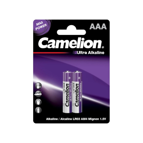 Батарейка Camelion LR03 BL2  Ultra (Alkaline) "Дава"