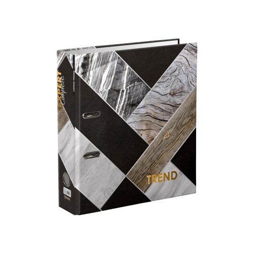 Папка-регистратор Expert Complete А4 75мм EC752702 Wood&Ston Trend гранит "Дава"