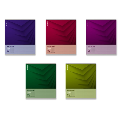 Тетрадь 96л. кл. 56600 Дуотон "Дава"