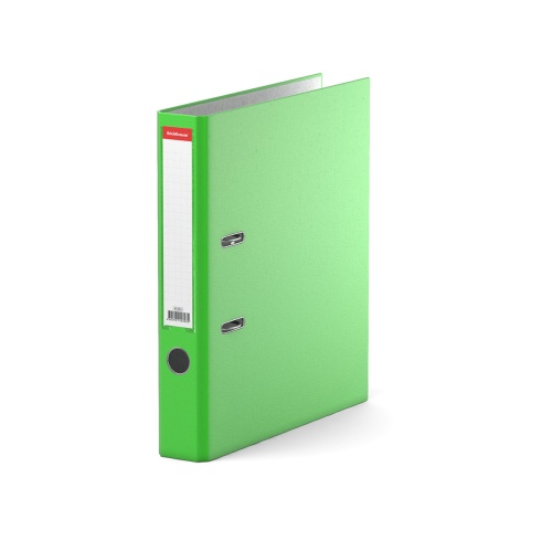 Папка-регистратор ErichKrause А4 50мм 45393 Неоновая зеленая "Дава"
