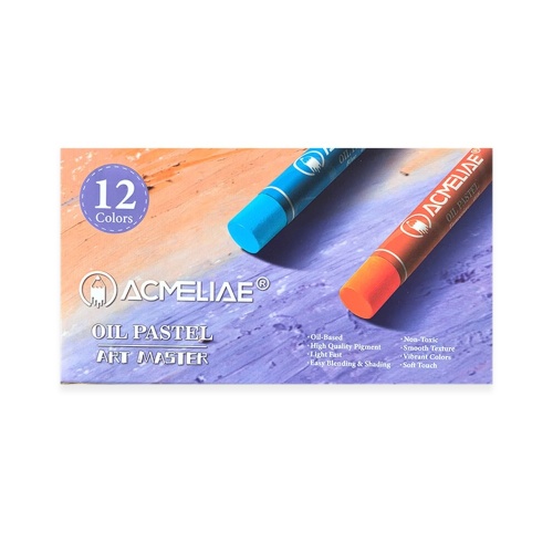 Пастель масляная 12цв ACMELIAE OPC-12 "Дава"