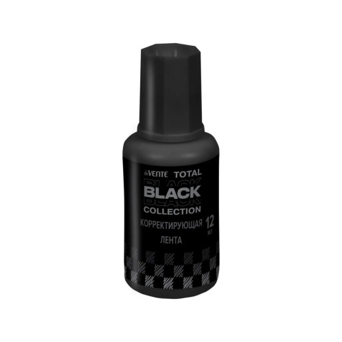 Корректор-штрих deVENTE 4060502 Total Black 20мл, быстросохнущий "Дава"