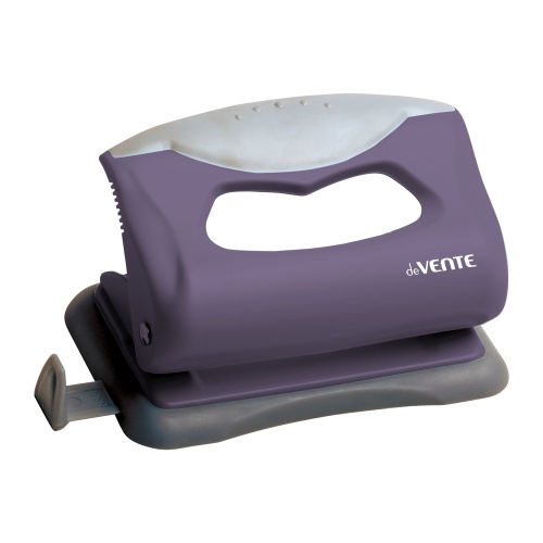 Дырокол deVENTE 4020202 Marandi до 10 листов, лавандовый "Дава"
