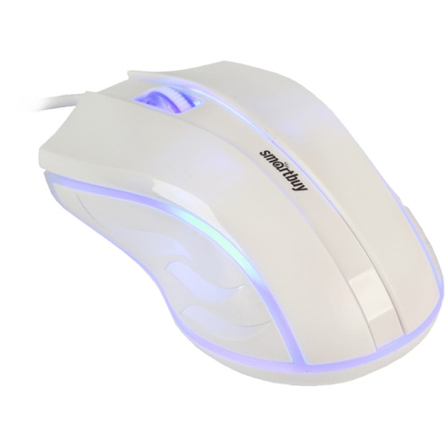 Мышь Smartbuy ONE 338, USB, SBM-338-W с подсветкой "Дава"