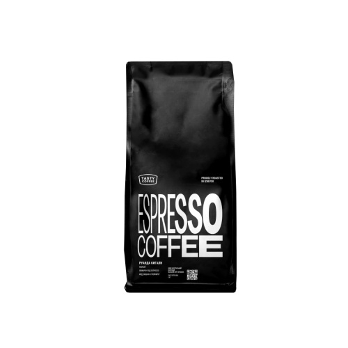 Кофе Tasty (Тейсти) моносорт эспрессо Руанда Кигали, 100% арабика, в зернах 1кг "Дава"