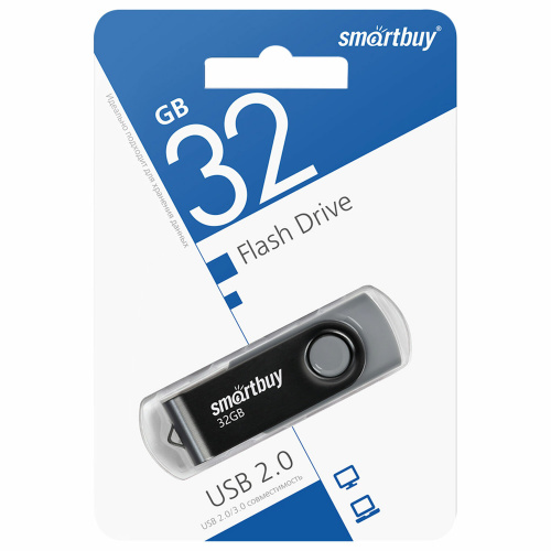 Накопитель Flash Drive USB 2.0 Smart Buy 32Gb Twist "Дава"