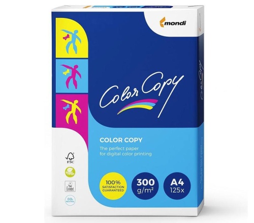 Бумага Color Copy А4 300г 125л 161% (CIE) "Дава"