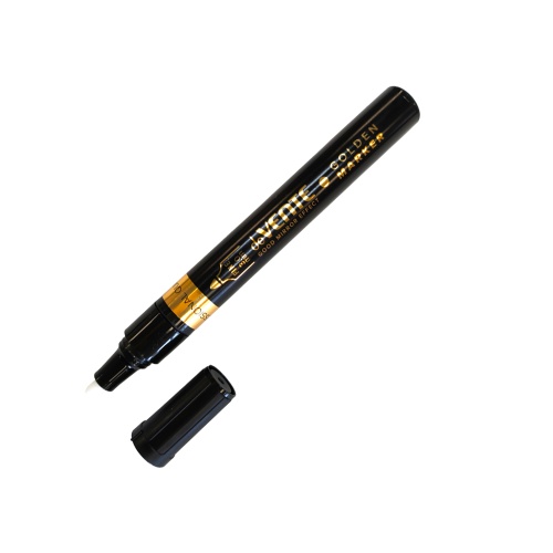 Маркер перманентный 3мм deVENTE 5044418 Repair&Craft золотой с зеркальным эффектом "Дава"