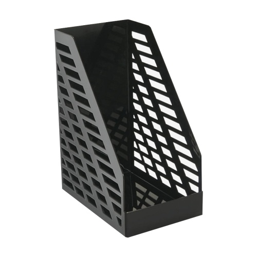 Лоток для бумаг вертикальный 1 секция Attomex 155мм 3043519 Classic черный "Дава"