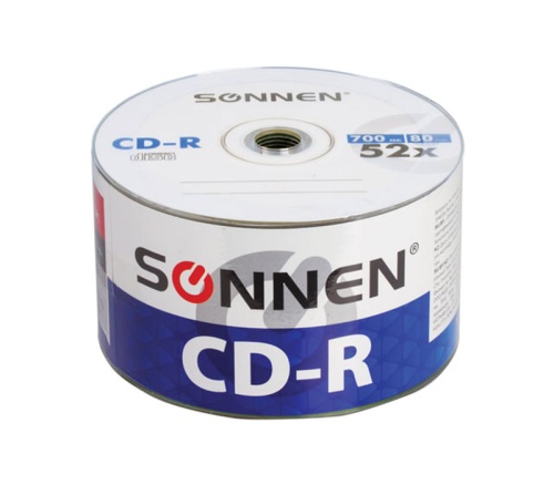 Диски СD-R Sonnen 52*700МЬ 512571 "Дава"