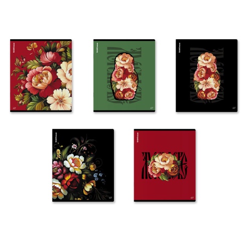 Тетрадь 48л. кл. 64858 Фолк-Мотивы / Folk Motives "Дава"