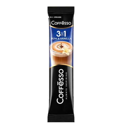 Кофе Coffesso (Кофессо) коф.напиток Rum&Vanila 3в1 "Дава"