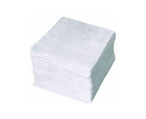 Салфетки бумажные 100шт белые "Дава"