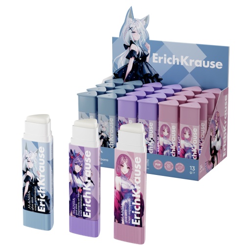 Клей-карандаш 13г ErichKrause 60497 Prism Manga "Дава"