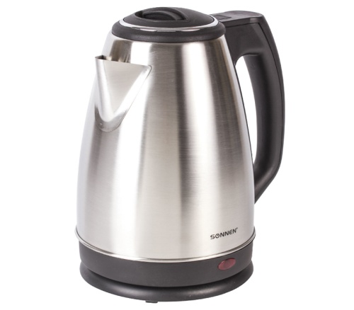 Чайник Sonnen KT-115 452925 1,5л, 1500 Вт, закрытый нагревательный элемент, нержавеющая сталь "Дава"