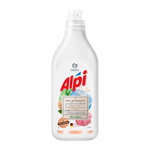 Средство для стирки Grass Alpi 1,8л гель 125734 Color ЧЗ "Дава"