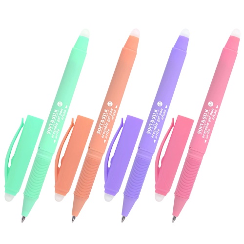 Ручка пиши-стирай гелевая Brauberg 143934 Soft&Silk, 0,7мм, синяя "Дава"