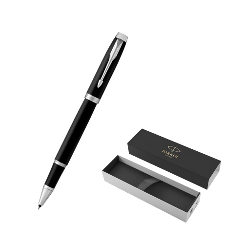 Ручка Parker IM Essential Muted Black CT - роллер 2143634 "Дава"